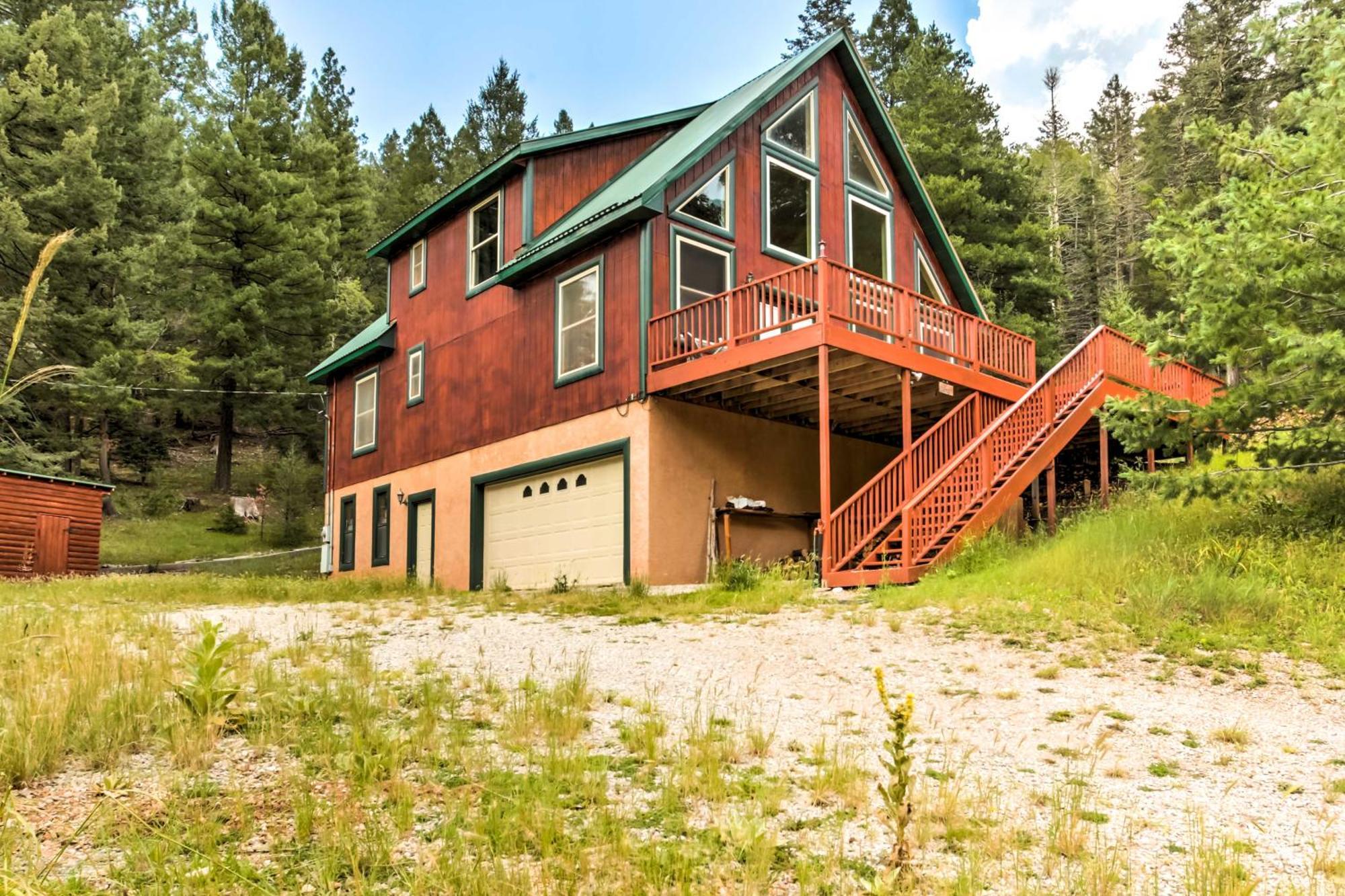 Cloudcroft Home With Spacious Stargazing Deck! 외부 사진